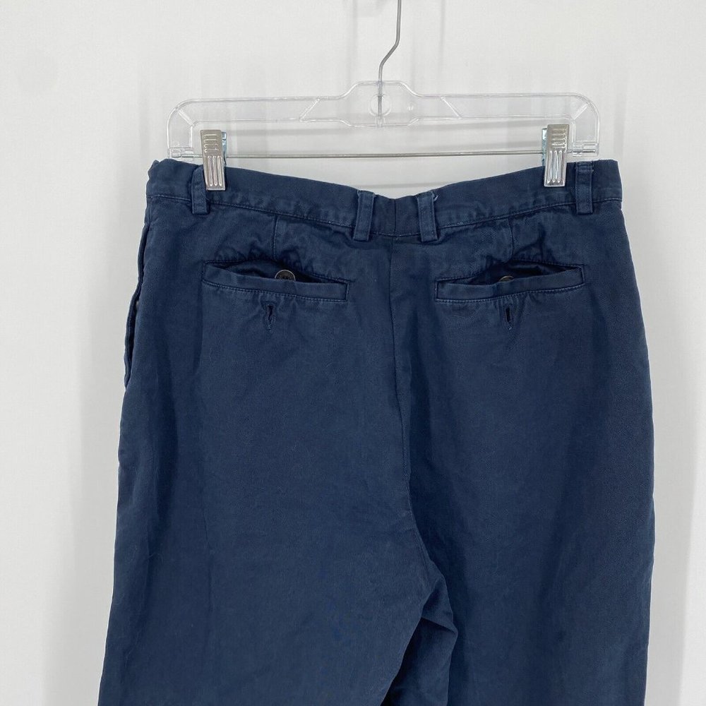 Dries van notes pants women’s 6 navy blue wide leg relaxed loose fit - Picture 5 of 7